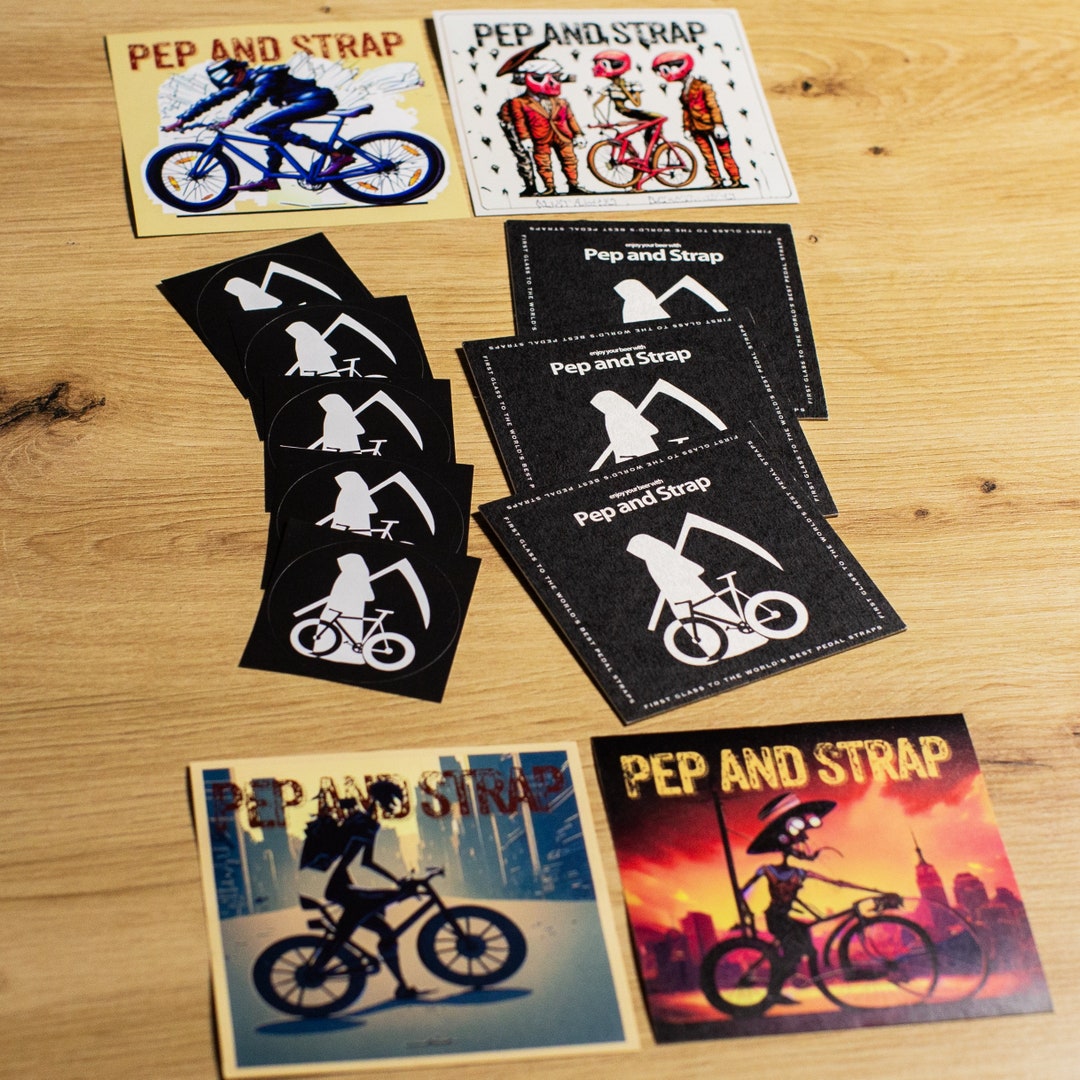 Pep and Strap - Sticker Pack L - Etsy