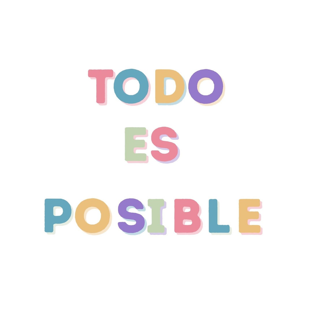 Affirmations For Kids In Spanish Etsy