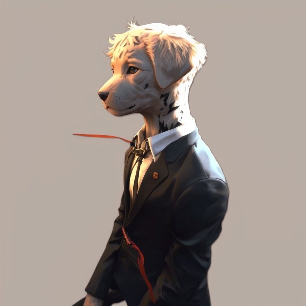 Your Personalized Animal in Anime Style Etsy