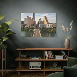 Wall Decor, Austin Texas Skyline Wall Art - Canvas