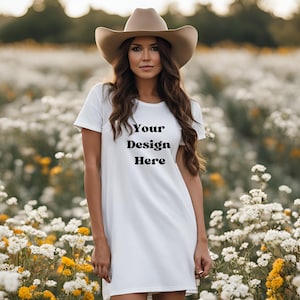 White Tshirt Dress Etsy Australia
