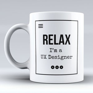 Ux designer gift, UX designer, mug, gift for him, gift for her