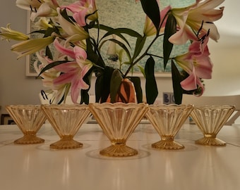 1930's ice cream/dessert dishes