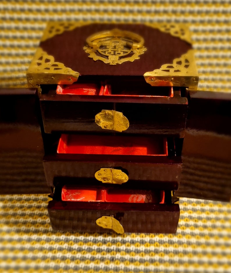 Antique Chinese Jewellery Box Etsy