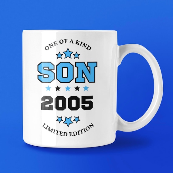 21st Birthday Son Mug, Gift for 21 Year Old Son