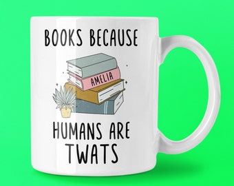 Just A Girl Who Loves Books Mug, Readers Mug Personalised, Book worm Gift, Bookworm Mug, Book Lovers Mug Book Addict Mug, Book Lover Present