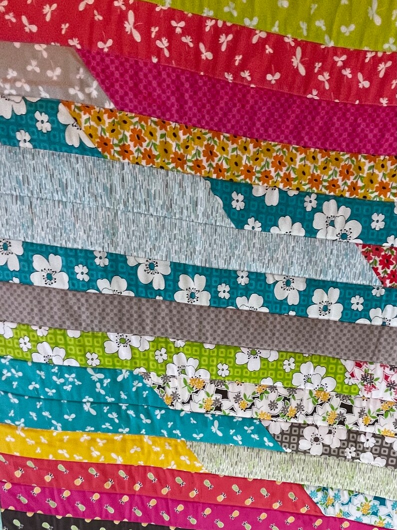 Handmade Throw Size Quilt for Sale Etsy