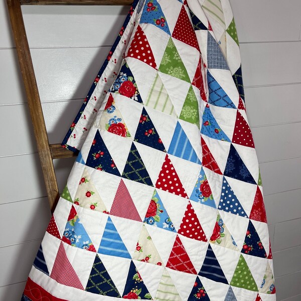 Throw Size Quilt Etsy