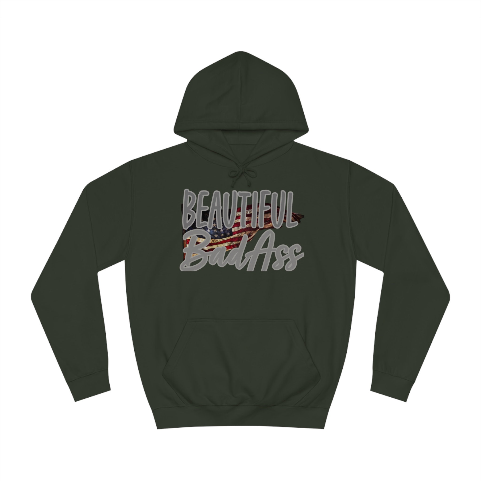 Beautiful Badass America Girls/guys Sweatshirt Unisex Pullover - Etsy