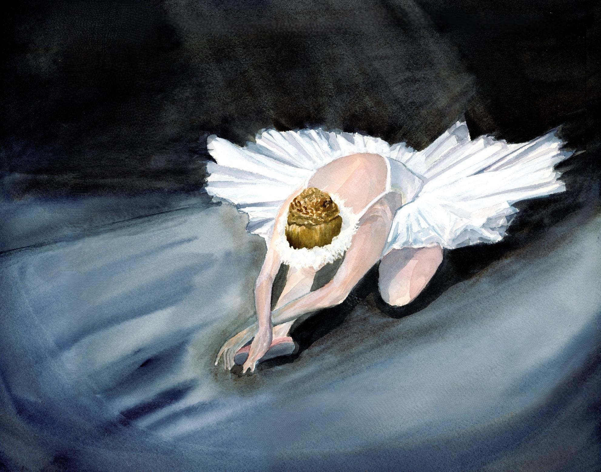 Swan Lake Ballerina Watercolor Print – Ballet Decor – Dancer– Classical ...