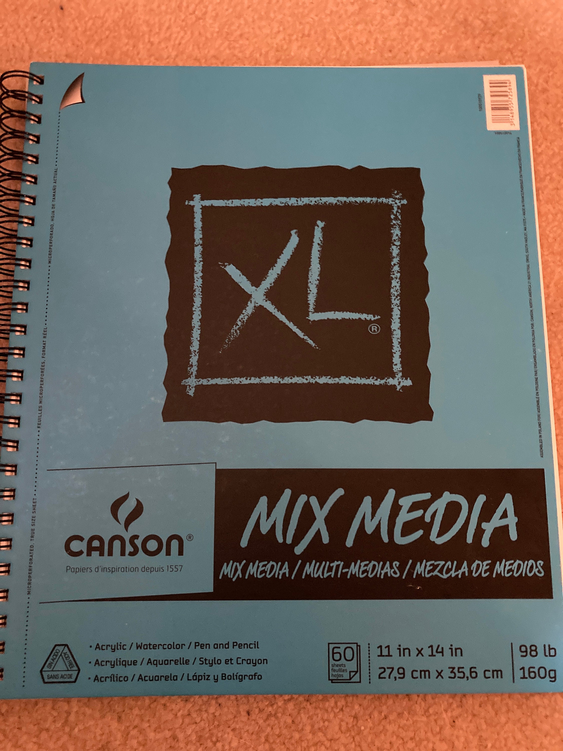 Canson XL Mix Media Pads, Various Sizes – ARCH Art Supplies