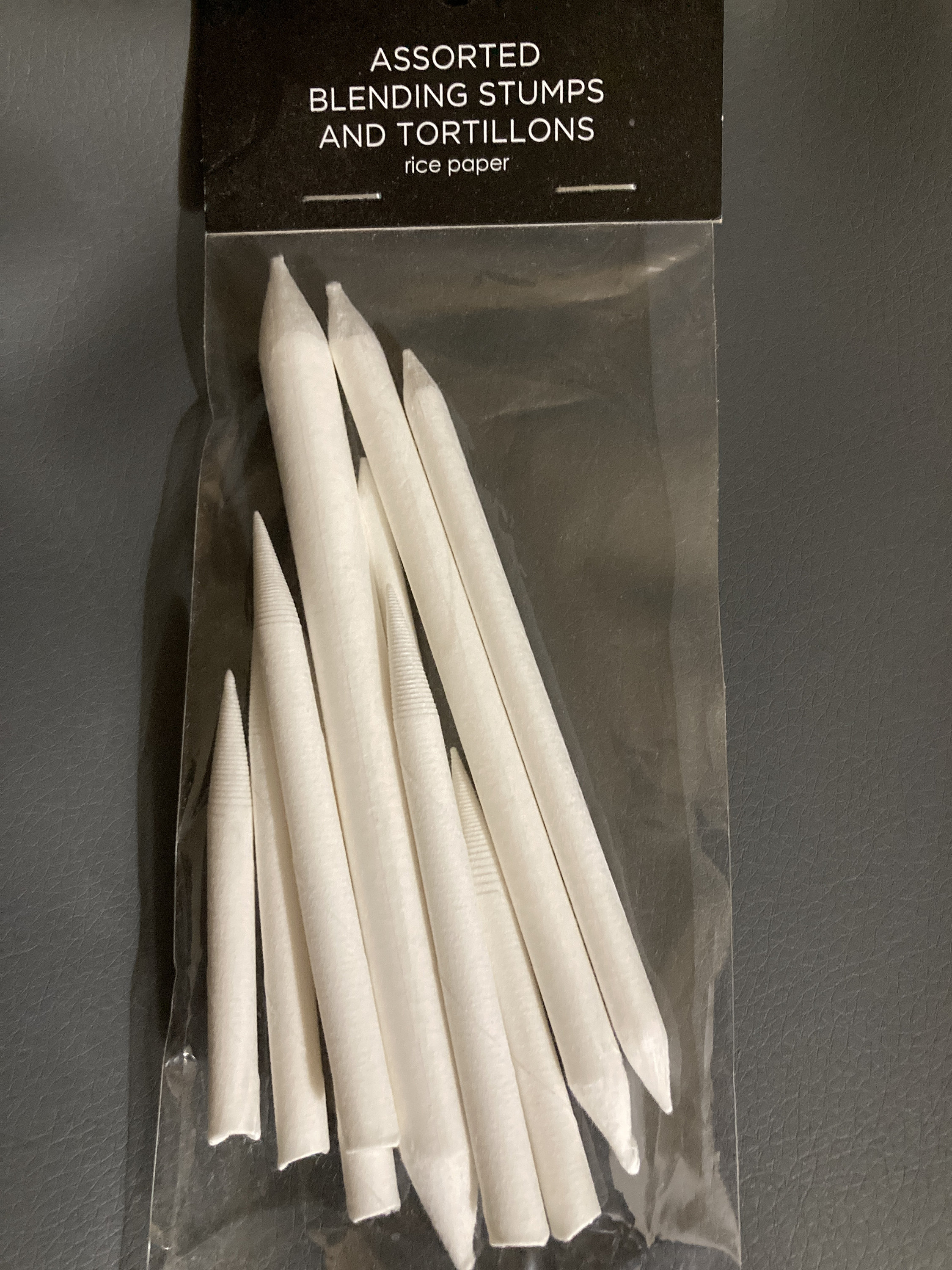 Buytra 8 Pieces Blending Stups And Tortillons Set Art Blenders Sticks