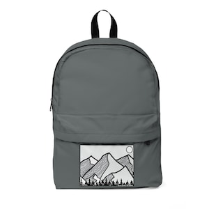 Catskills & Chill Classic Backpack, Camping Pack, Hiking Backpack, Picnic Bag, Mountain Backpack, Daypack, Outdoorsy Gift Idea, NY Gift Idea