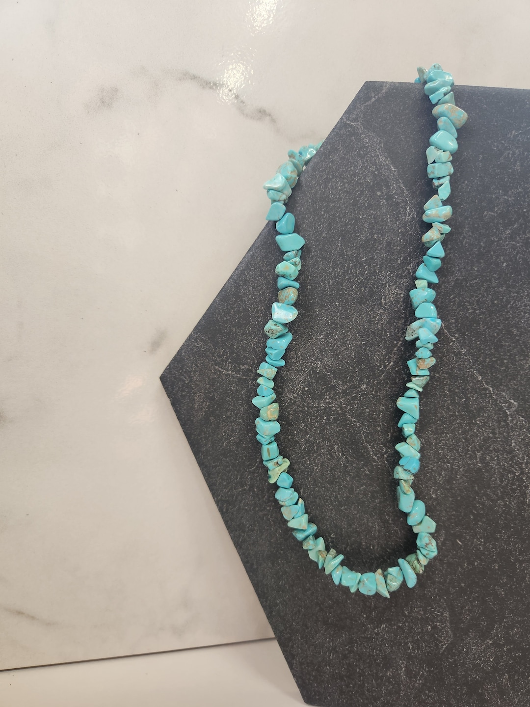 Turquoise Necklace Beaded Necklace Boho Necklace Personalized Jewelry