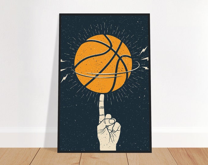 Basketball Wall Art Prints - Basketball Room Decor For Men Kids Teenagers - Basketball Poster Set For Bedroom Man Cave