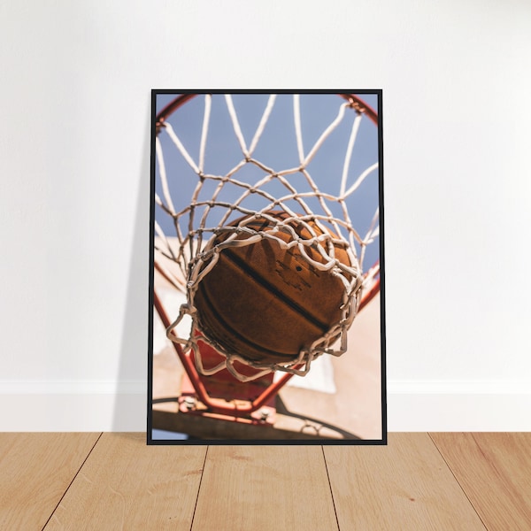 Basketball Wall Art Prints - Basketball Room Decor For Men - Basketball Poster Set For Bedroom -Basketball Boys Bedroom Decor