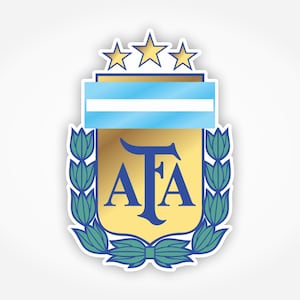 AFA Argentina National Team Soccer Football Car Bumper Sticker Decal