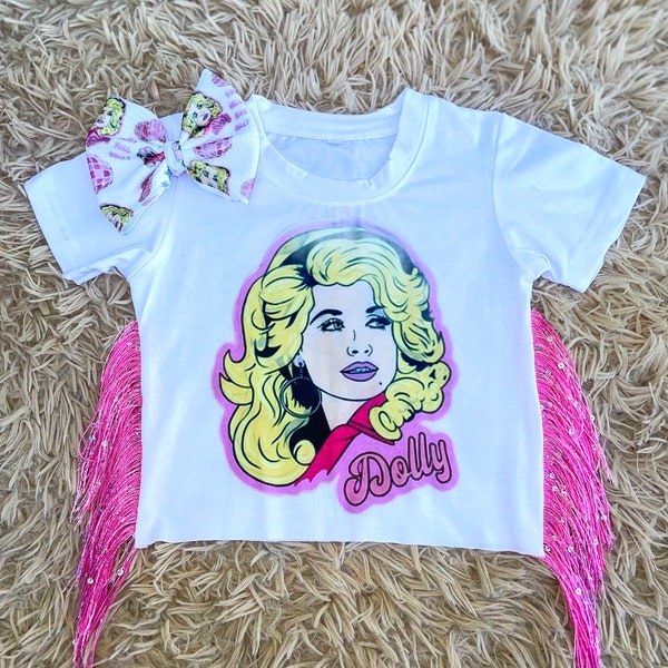 Dolly Parton Shirt/Bow/Piggies