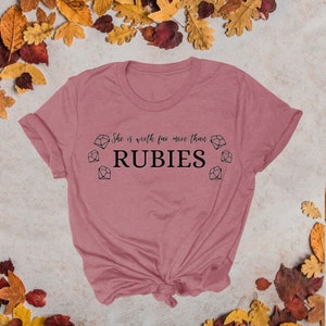 Children’s She Is Worth Far More Than Rubies T Shirt