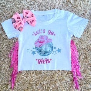 Disco Cowgirl Shirt/Bow/Piggies