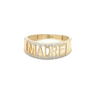 14K Real Gold Women’s &quot;Madre&quot;  Ring