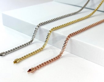 Collana Uomo Oro Bianco GL101762
