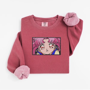 Anime Embroidered Sweatshirt, Embroidered Anime Shirt, Anime Shirt, Embroidered Shirt, Embroidered Hoodie, Anime Tee