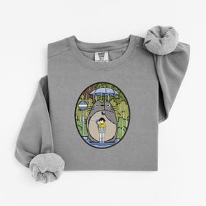 Anime Embroidered Sweatshirt, Embroidered Anime Shirt, Anime Shirt, Embroidered Shirt, Embroidered Hoodie, Anime Tee