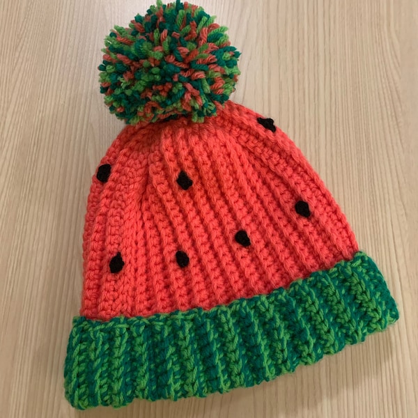 Watermelon Hat - Etsy