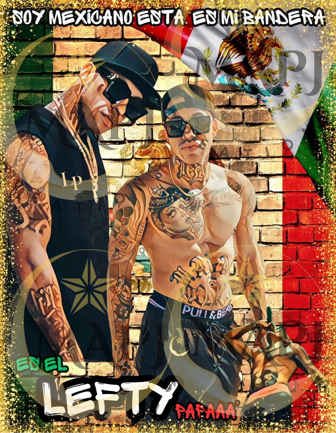 Lefty SM diseno digital Etsy Mexico