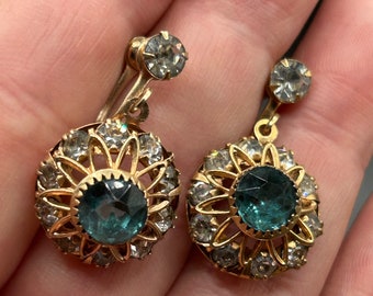 Rhinestone Drop Dangle Earrings