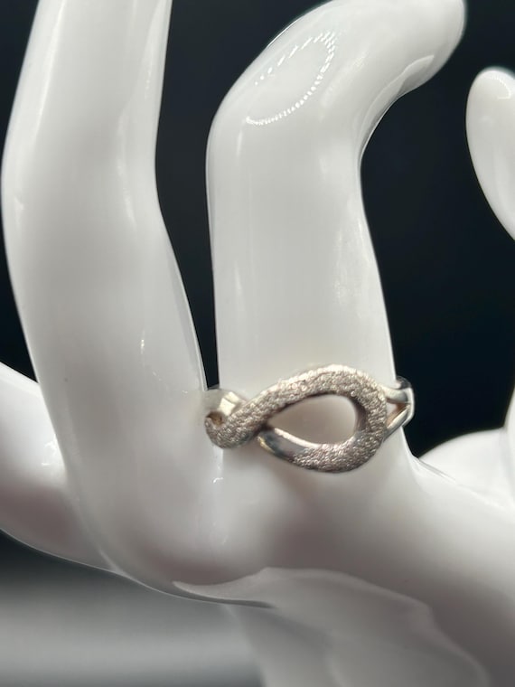 Sterling Silver Infinity Ring - image 1