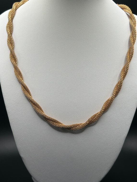 Golden Braids Sarah Coventry Necklace