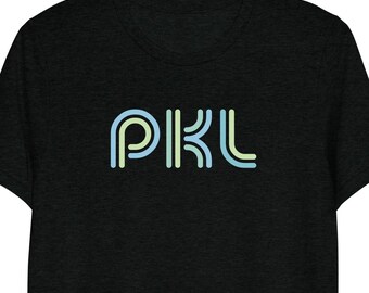 PKLme ユニセックス トライブレンド ピックルボール Tシャツ - レトロヴィンテージ