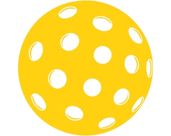 Pickleball Graphic Vector and PNG - Digital downloadable .SVG and .PNG files
