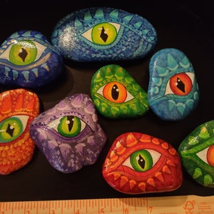 Design your own hand painted Dragon Eye