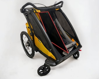 Fachteiler für 2-Sitzer Thule Chariot: Harmonie und Privatheit für kleine Abenteurer