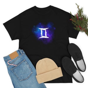 Gemini Zodiac Galaxy T Shirt