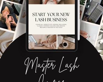 MASTER LASH COURSE + bonus lash kit