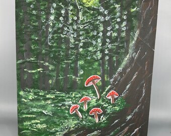 forest painting
