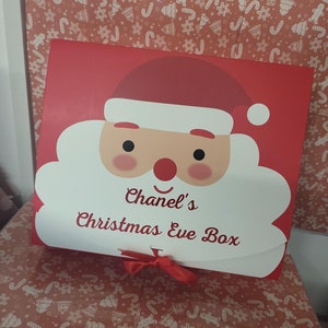 Personalised Christmas Eve Box, Personalised santa gift box, Christmas eve box, Xmas gift, Christmas gift box, Personalised box, Christmas