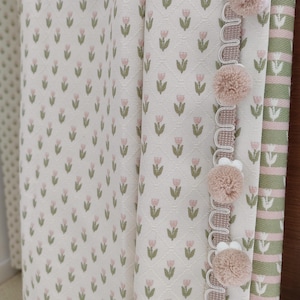 Pom Pom Curtain
Embroidered Curtain
Boho Curtain
Cottagecore Curtain
Kids Room Curtain
cottage curtain
linen look curtain
floral curtain
aesthetic curtain
sheer curtain
window curtain panel
girls room curtain
nursery curtain