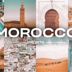MOROCCO Desktop & Mobile LIGHTROOM Presets | Instagram Presets | Travel Presets | Summer Presets | Blogger Presets | Warm Presets