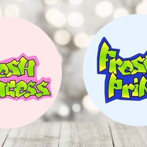 Fresh Baby Voting Stickers, Fresh Baby Gender Reveal