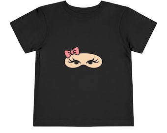 Ninja Girl Toddler Tee: Fun Graphic Kids Shirt with Bow