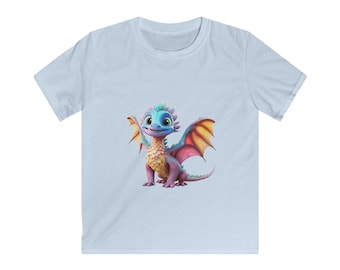 Kids Dragon Graphic Tee: Playful Children's Shirt