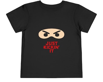 Ninja Toddler T-Shirt: Soft Cotton Kids Tee for Playtime