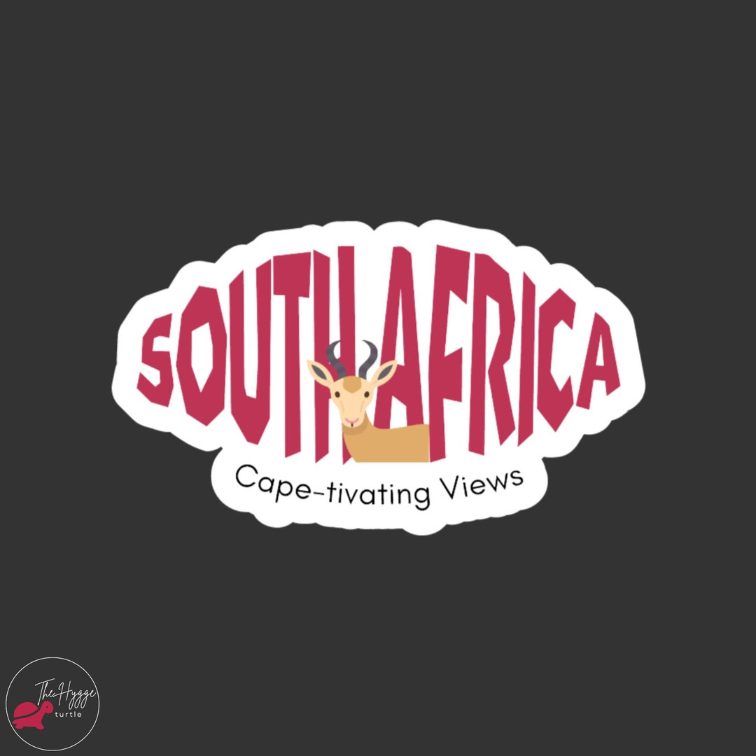 SOUTH AFRICA Vinyl Sticker | City & Travel Stickers | High Quality ...