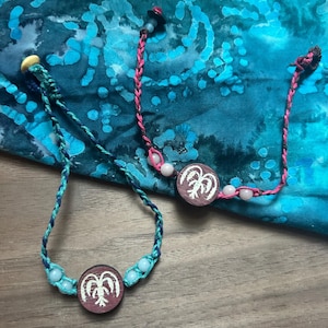 Avatar inspired Atokirina bracelet woodsprite glow in the dark wood jewelry