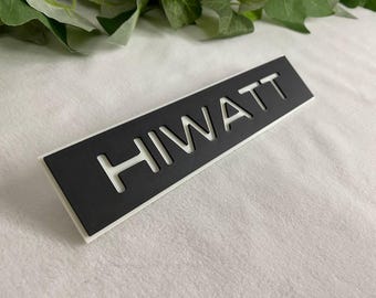 HIWATT Amplifier badge